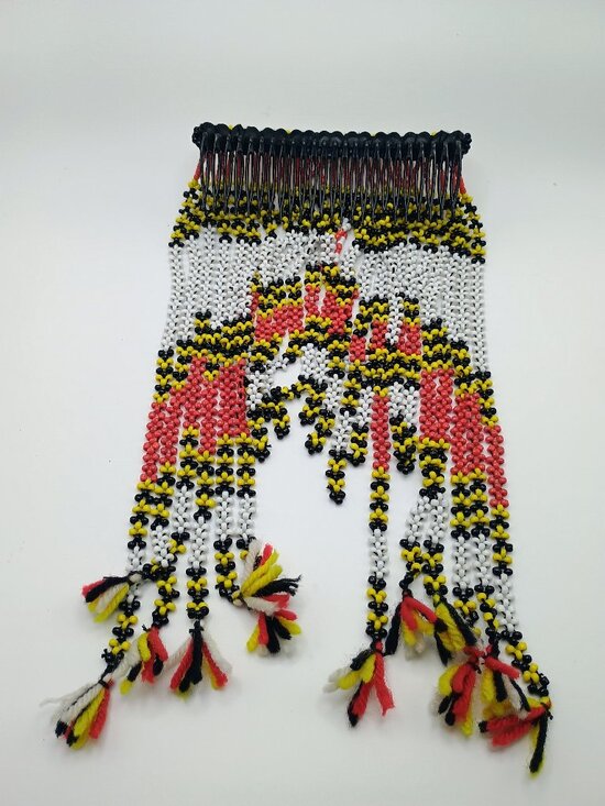 Traditional T\'boli Sewat Comb from the Philippines - Handcrafted